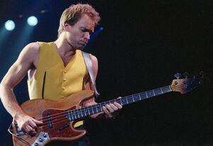Fotografie Sting in Concert at Wembley Arena, Jim Steele/Popperfoto