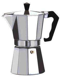 Cafetiera Espresso Floria ZLN-2492, 6 cesti, 300 ml, Ø9 cm, aluminiu, Argintiu