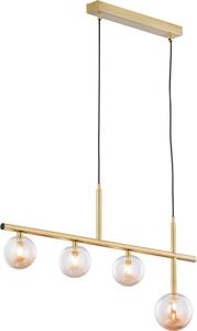 Jupiter 1899 - Lustră suspendată pe cablu NEPTUN 4xG9/14W/230V, auriu