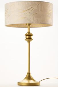 Jupiter 2112 - Lampă de masă KASZMIR 1xE27/15W/230V alb/auriu, decor marmură