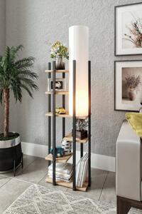 Lampa de Podea Vogue - SRC, Soclu E27, Max 60W, Culoare Negru / Alb