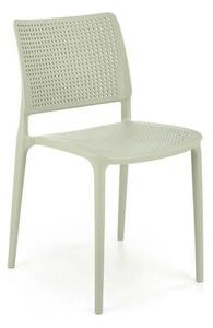 Scaun K514, verde menta, polipropilena, 42x55x79 cm