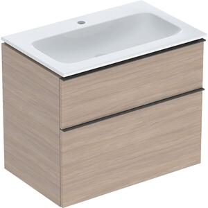 Geberit iCon lavoar cu dulap 75 cm stejar 502.332.JH.1