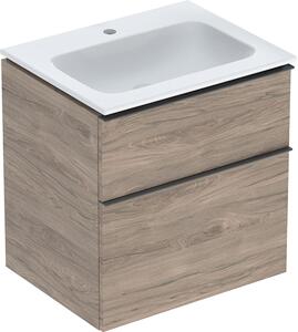 Geberit iCon lavoar cu dulap 60 cm nucă 502.331.JR.1