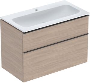 Geberit iCon lavoar cu dulap 90 cm stejar 502.333.JH.1