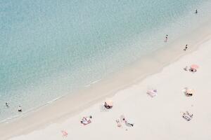 Fotografie Aerial beach view, Photolovers