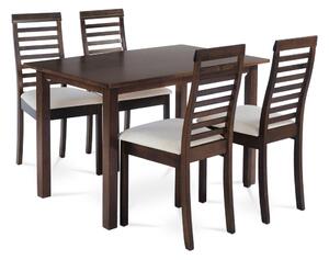 Set masă scaune pentru sufragerie Churton-4000 WAL (pentru 4 persoane). 782233