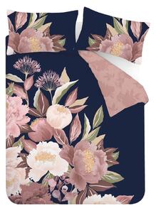 Lenjerie de pat albastru-roz 200x135 cm Opulent Floral - Catherine Lansfield