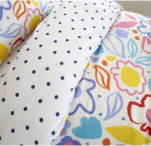 Lenjerie de pat din bumbac pentru copii 200x135 cm Blomme Floral - Pineapple Elephant