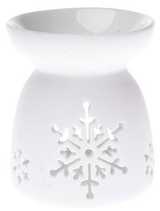 Lampă de aromaterapie din porțelan alb Dakls, înălțime 9 cm