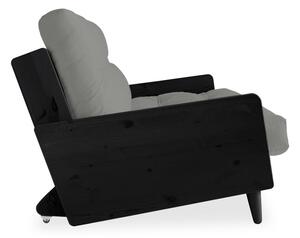 Canapea variabilă Karup Design Indie Black/Grey