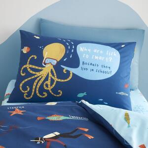 Lenjerie de pat pentru copii 200x135 cm Ocean Life - Catherine Lansfield