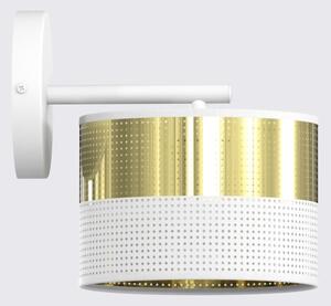Aplica de perete LUX 1xE27/15W/230V alb/auriu