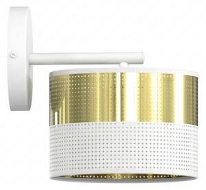 Aplica de perete LUX 1xE27/15W/230V alb/auriu