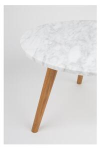 Măsuță Zuiver White Stone, 40 cm