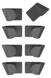Suporturi de plastic pentru capace în set de 8 - Wenko