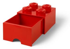 Cutie depozitare cu sertar LEGO®, roșu