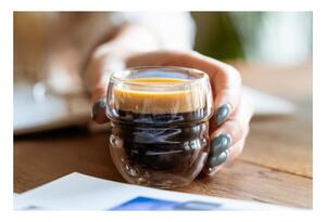 Cești 2 buc. pentru espresso/cu perete dublu din sticlă 70 ml Sferico – Vialli Design