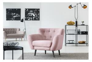 Fotoliu Cosmopolitan design Hampstead, roz deschis