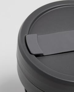 Cană de călătorie pliabilă Stojo Pocket Cup Carbon, 355 ml, gri antracit