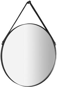 Sapho Orbiter oglindă 60x60 cm rotund negru ORT060