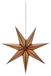 Decorațiune suspendată de Crăciun Markslöjd Glitter, lungime 45 cm, maro
