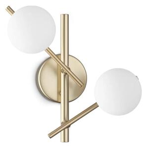 Ideal Lux - Aplică LED de perete ATLAS 2xG9/3W/230V aurie
