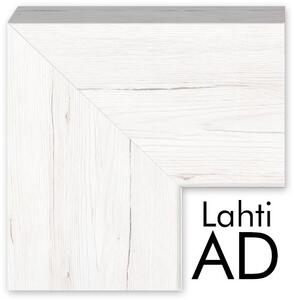 Styler Lahti oglindă 47x127 cm dreptunghiular alb-lemn LU-01171