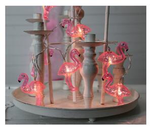 Șirag luminos cu LED Star Trading Go Flamingo, lungime 1,8 m