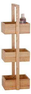 Suport din lemn pentru baie, Wireworks Caddy Mezza, înălțime 84 cm