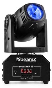 Beamz PANTHER 15 POCKET, cap pivotant pentru efecte de lumină, 4 în 1 LED-uri CREE, 10W