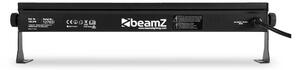 Beamz BUV93, Led bar, lumină neagră, șină luminoasă cu comutator, 8 x 3 W, led UV