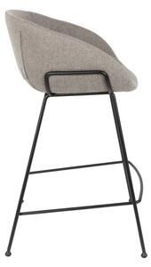 Set 2 scaune bar Zuiver Feston, înălțime scaun 65 cm, gri