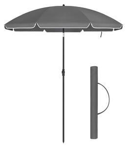 Umbrela de soare , flexibila cu protectie UV , gri