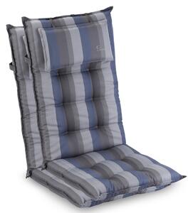 Blumfeldt Sylt, pernă tapițată, pernă pentru scaun, spătar mai înat, poliester, 50 × 120 × 9 cm, 2 x pernă bancă