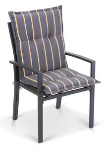 Blumfeldt Prato, pernă tapițată, pernă pentru scaun, spătar mic, scaun de gradină, poliester, 50x100x8cm, 1 x pernă bancă