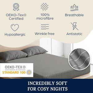 Sleepwise Soft Wonder-Edition, cearșaf elastic pentru pat, 90 – 100 × 200 cm, microfibră