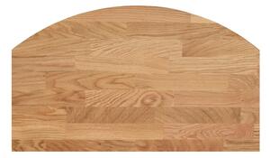 Masă de dinig pliabilă ovală din lemn de stejar Rowico Filippa, 170 x 105 cm