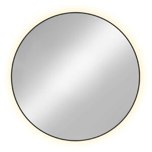 Baltica Design Tiny Border Bright oglindă 80x80 cm rotund cu iluminare auriu 5904107910826