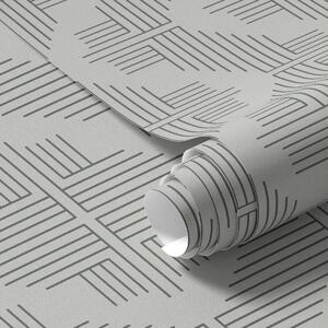 Tapet Linii de ardezie formând pătrate în trepte pe fond gri pal, Tapet abstract, a00909 : Uwalls.ro