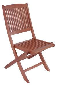 Set 2 scaune pliante de grădină din lemn de eucalipt Stockholm - Garden Pleasure