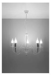 Lustră Nice Lamps Floriano 5, alb