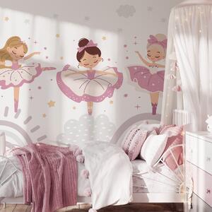 Tapet Prințese, Fototapet Pentru Copii, Fototapet pentru camera unei fete, w04864 : Uwalls.ro