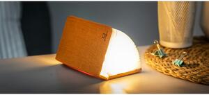 Veioză de birou cu LED Ginko Booklight Mini, formă de carte, portocaliu