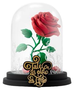 Figurina Frumoasa si Bestia - Trandafir fermecat 12 cm