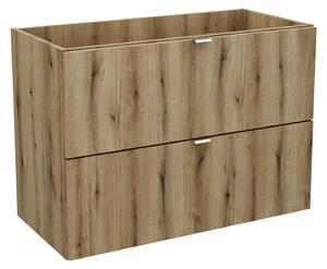 Comad Nova Oak dulap 80x39x57 cm sub chiuveta pe perete stejar NOVA OAK A 82-80-2S