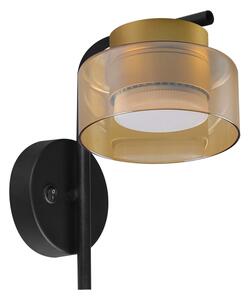 Aplica de perete Brilagi AURA LUX 1xGX53/30W/230V neagră/aurie
