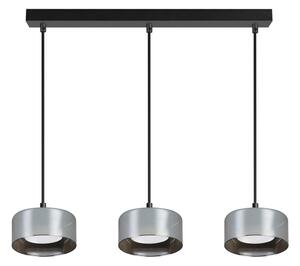 Brilagi - LED Lustră suspendată pe cablu AURA LUX 3xGX53/30W/230V negru/fumuriu