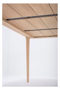 Masă de dining din lemn de stejar 90x220 cm Fawn - Gazzda