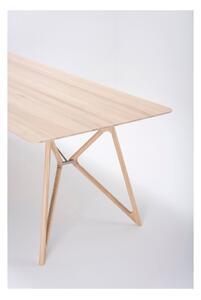 Masă de dining cu blat din lemn de stejar 220x90 cm Tink - Gazzda